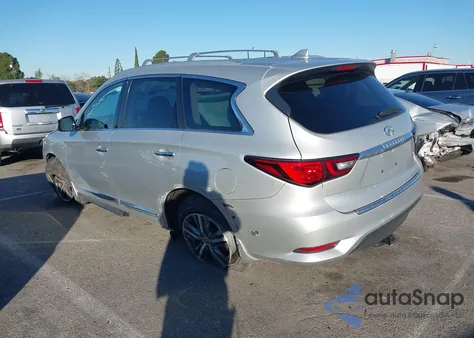 2020 Infiniti Qx60 Luxe из США, поврежденный, VIN 5N1DL0MNXLC519702